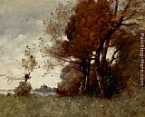 Paul Desire Trouillebert Famous Paintings - Autumn In Candes